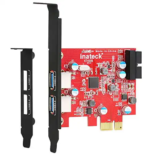 USB-PCI-Karte Inateck USB 3.0 PCIe Karte, 1 20 Pin USB3.0