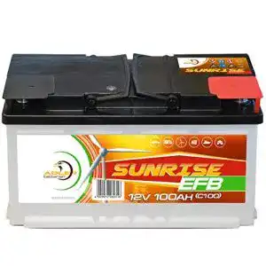 AGM-Batterie Wohnmobil Adler Sunrise Solarbatterie 12V 100Ah