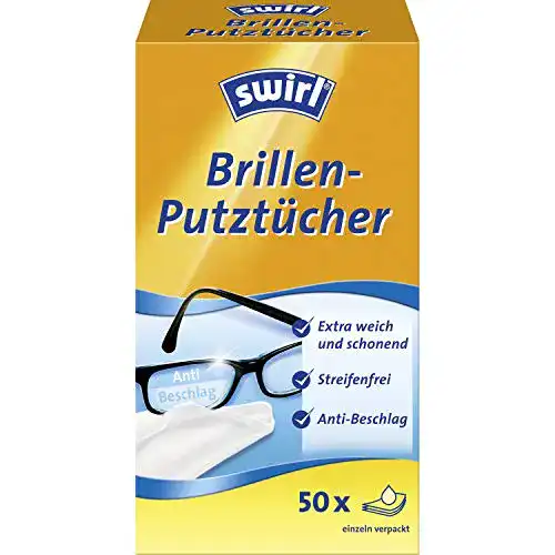 Brillenputztücher Swirl Brillen-Putztücher – alkoholhaltig 4 x 50 St