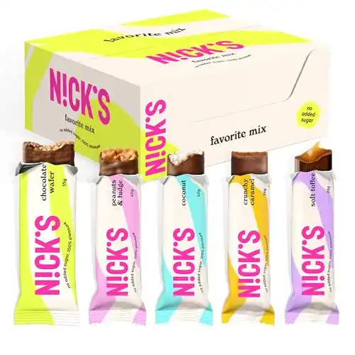 Die beste Zuckerfreie Süßigkeiten NICK'S Join our Fight on Sugar 2026 Test Bestseller Zuckerfreie Süßigkeiten NICK’S Join our Fight on Sugar