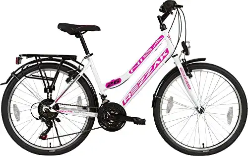 Mädchenfahrrad 26 Zoll Rezzak 26 Zoll Citybike 21 Gang Shimano