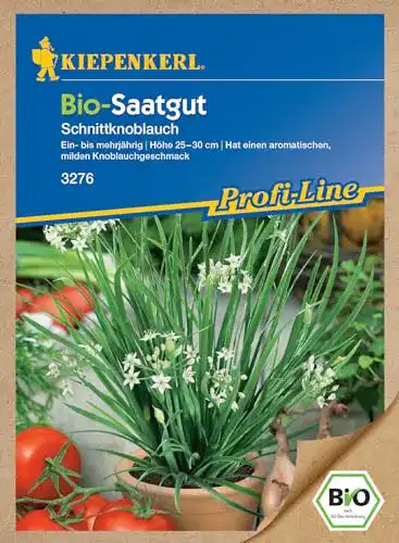 Knoblauch-Samen Kiepenkerl Schnittknoblauch Bio