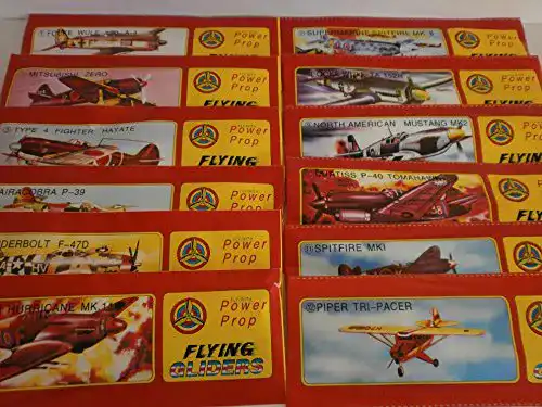 Wurfgleiter Schnooridoo 10 x Styroporflieger Flugzeug
