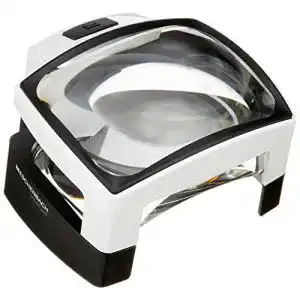 Standlupe Eschenbach visolux+ Leselupe mit LED kalt- u. warmweiß