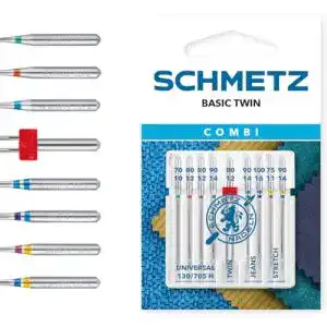 Nähmaschinennadel SCHMETZ n Set 4 Universal Nadeln | 2 Stretch
