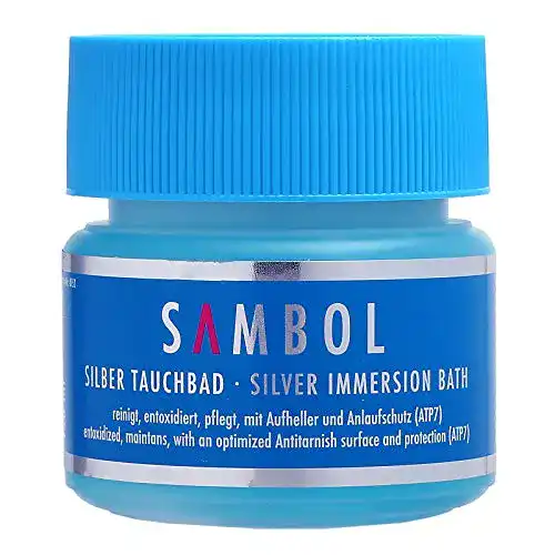 Silberbad Jewel24 Sambol für Silberschmuck 150 ml