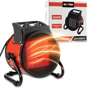 Heizlüfter 3000 Watt Grafner XXL Keramik Heizlüfter mit 3000 W