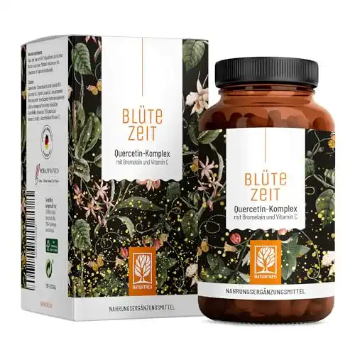 Bromelain NATURTREU Quercetin Komplex 120 Kapseln Vegan