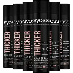 Syoss-Haarspray Syoss Haarspray Thicker Hair Haltegrad 4, 6 x