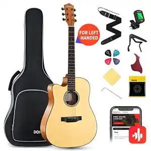 Donner-Gitarre Donner Linkshänder Akustik Gitarren 4/4 Anfänger