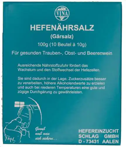 Hefenährsalz Schlag 10x10g