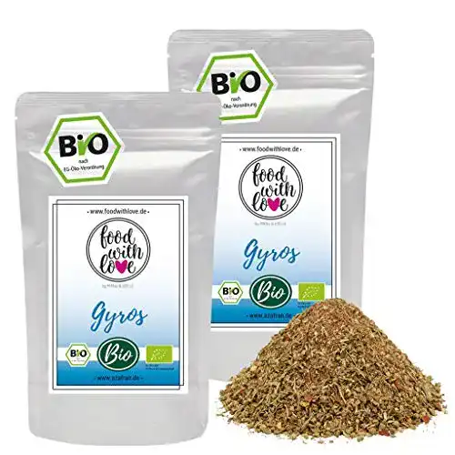 Gyrosgewürz Azafran Bio / Gewürzmischung Food with Love 500g