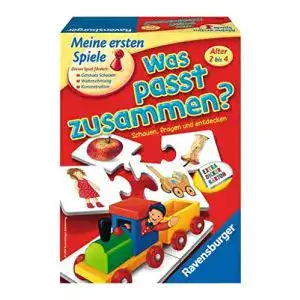 Lernspielzeug ab 2 Jahre Ravensburger 21402 Was passt zusammen?
