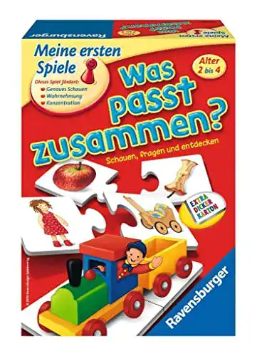 Lernspielzeug ab 2 Jahre Ravensburger 21402 Was passt zusammen?