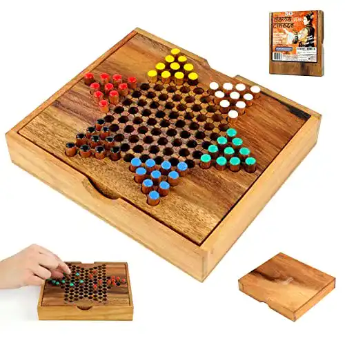 Halma-Spiel LOGICA GIOCHI Logica Spiele Art. Sternhalma