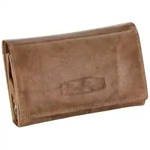 Geldbörse Damen Ledershop24 RFID Damen Leder Portemonnaie