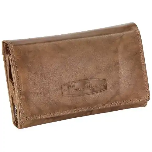 Geldbörse Damen Ledershop24 RFID Damen Leder Portemonnaie