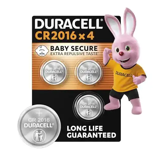 CR2016 Duracell Specialty 2016 Lithium-Knopfzelle 3 V, 4er