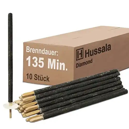 Die beste Wachsfackel Hussala, Diamond, Brennzeit 135 min, 10 Stück 2026 Test Bestseller Wachsfackel Hussala, Diamond, Brennzeit 135 min, 10 Stück