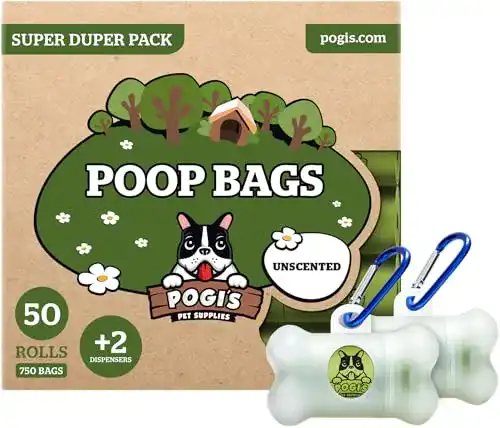 Hundekotbeutel (biologisch abbaubar) Pogi’s Pet Supplies, 750 St.