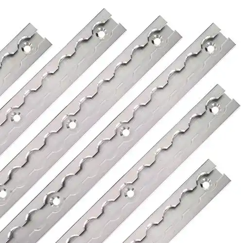 Airlineschiene LABT Aluminium Set eckige Form versenkbar 2 M