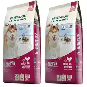 Bewi-Dog-Hundefutter Bewi Dog 2 x 25 kg H-Energy