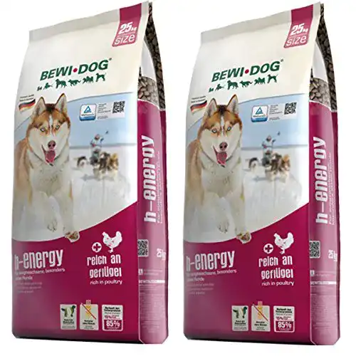 Bewi-Dog-Hundefutter Bewi Dog 2 x 25 kg H-Energy