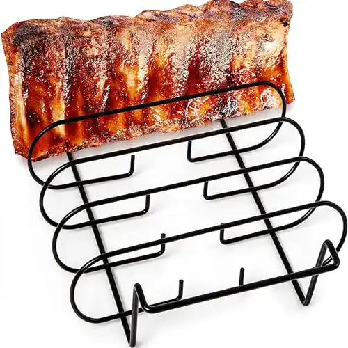Spareribs-Halter MOUNTAIN GRILLERS Spare Ribs Halter, Smoker