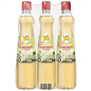 Holunderblütensirup YO Sirup Holunderblüte, 6er Pack (6 x 700 ml)