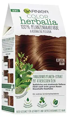 Pflanzenhaarfarbe Garnier Haarfarbe, 100%, 3×1 Stück