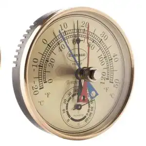 Min-Max-Thermometer Brannan 12/413-Zifferblatt, Hygrometer