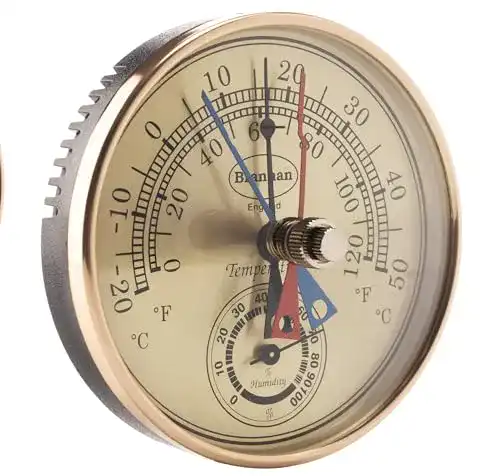 Min-Max-Thermometer Brannan 12/413-Zifferblatt, Hygrometer