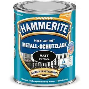 Metallschutzlack AkzoNobel (DIY HAMMERITE) Matt Schwarz