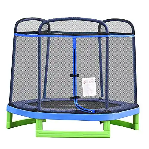 Kindertrampolin (indoor) HOMCOM 7FT Kinder Trampolin