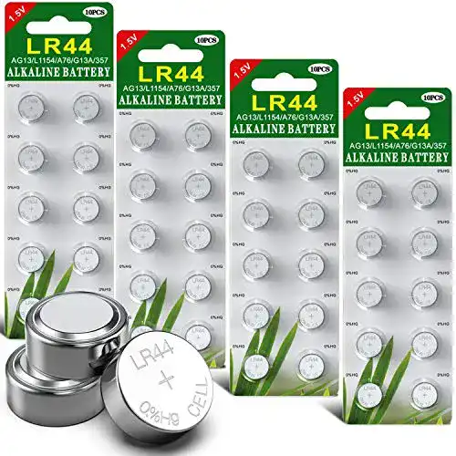 LR44 Bemb Lucky 40 Stück AG13 1.5V Alkaline Knopfzelle