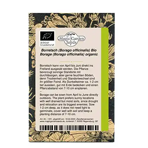 Borretsch-Samen Magic Garden Seeds Borretsch, Bio