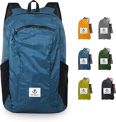 Leichter Rucksack 4Monster Faltbarer Rucksack Ultra Leicht, Unisex