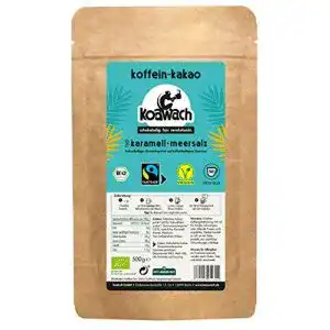 Koffein-Kakao koawach Karamell + Meersalz Kakaopulver, 500g