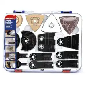 Multitool-Zubehör WORKPRO Multitool Zubehör 24-teilig