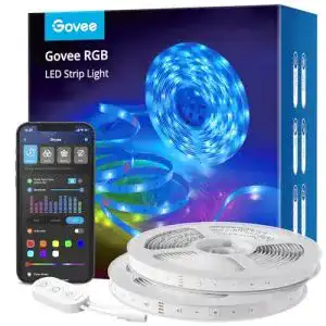 TV-Hintergrundbeleuchtung Govee WiFi LED Strip 10m, 2x5m