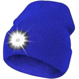 LED-Mütze Deilin LED Mütze mit Licht , aufladbar USB