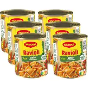Dosenravioli Maggi Gemüse-Ravioli in Tomatensauce 6 x 800 g