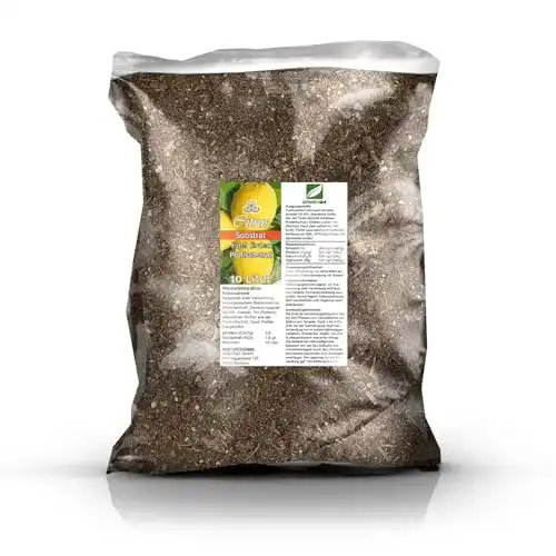 Zitruserde GREEN24 Zitruspflanzenerde Citrus Erde – 10 Ltr. – Profi Linie Substrat