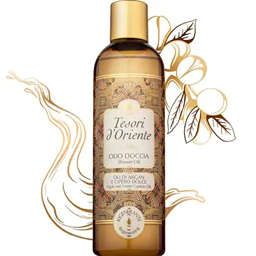 Duschöl TESORI D´ORIENTE shower oil, Argan & Sweet Cyperus