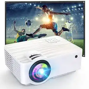 Heimkino-Beamer NICPOW Mini, 7000 Lumen, 240” Display
