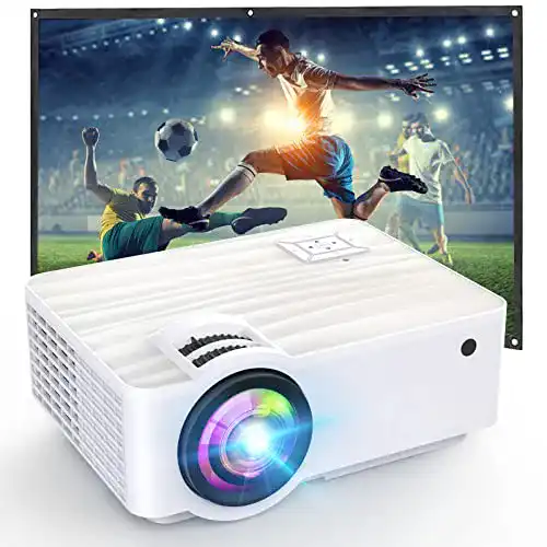 Heimkino-Beamer NICPOW Mini, 7000 Lumen, 240” Display