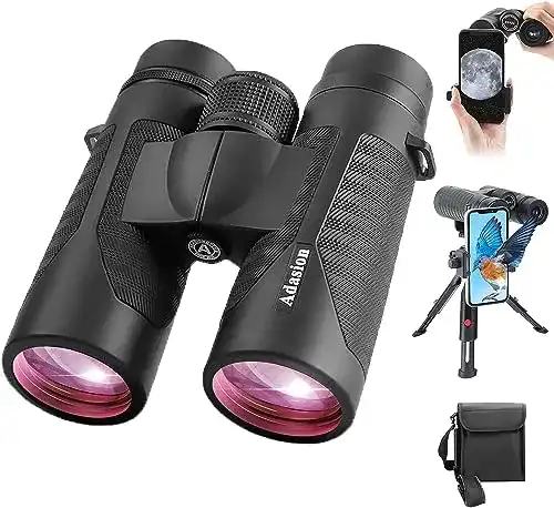 Fernglas Vogelbeobachtung Adasion 12×42 HD Fernglas