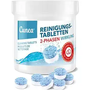 Reinigungstabletten Kaffeevollautomat Cunea 2-Phasen 25x 3.5g