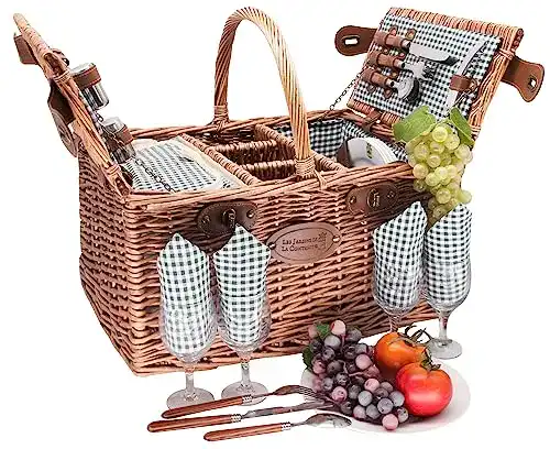 Picknickkorb 4 Personen Les Jardins de la Comtesse