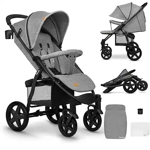 Lionelo-Buggy Lionelo Annet Buggy bis 22 kg mit Liegefunktion